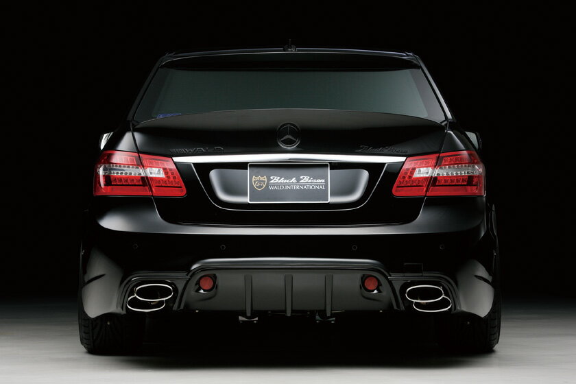樂天商城 - WALD　ヴァルド　（SPORTS LINEBLACK BISON EDITION 　スポーツラインブラックビジョンエディション）メルセデスベンツ　E‐CLASS　W212　リアバンパースポイラー