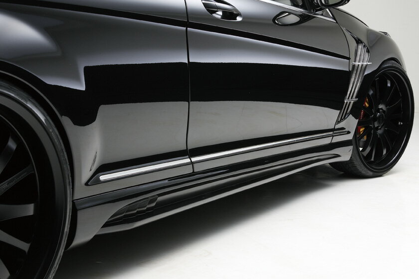 WALD��������ɡ���SPORTS LINEBLACK BISON EDITION �����ݡ��ĥ饤��֥�å��ӥ���󥨥ǥ������˥٥�ġ�CL��CLASS��W216�������ɥ��ƥå�