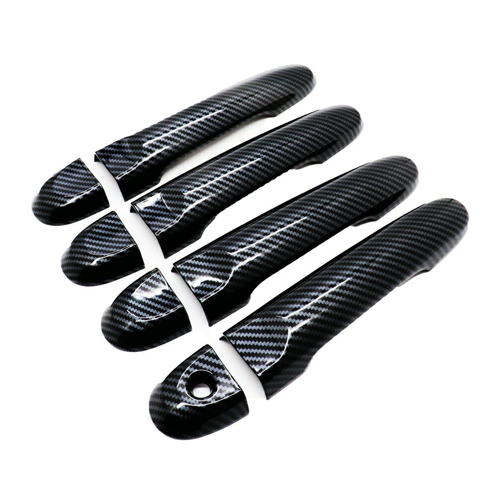 日産 ノート E12 イミテーション カーボン ドア ハンドル カバー