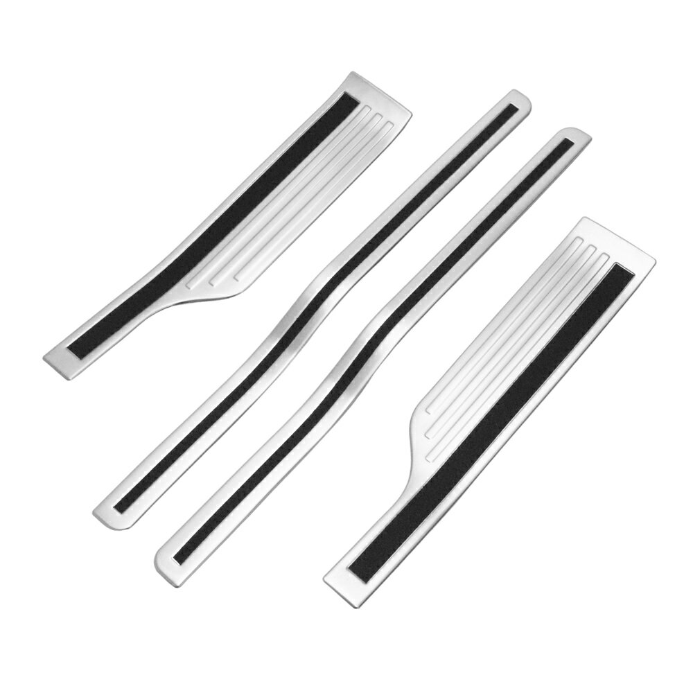 スズキ ハスラー MR31S MR41S ステンレス スカッフ プレート キッキング ボード サイド ステップ ガード 内側のサムネイル