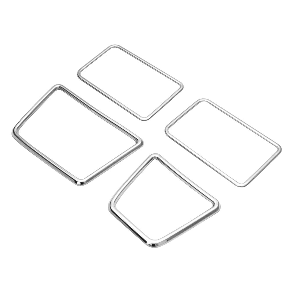 ダイハツ タント タントカスタム LA650S LA660S 鏡面 ステンレス エアコン ガーニッシュ カップ ホルダー リング カバー