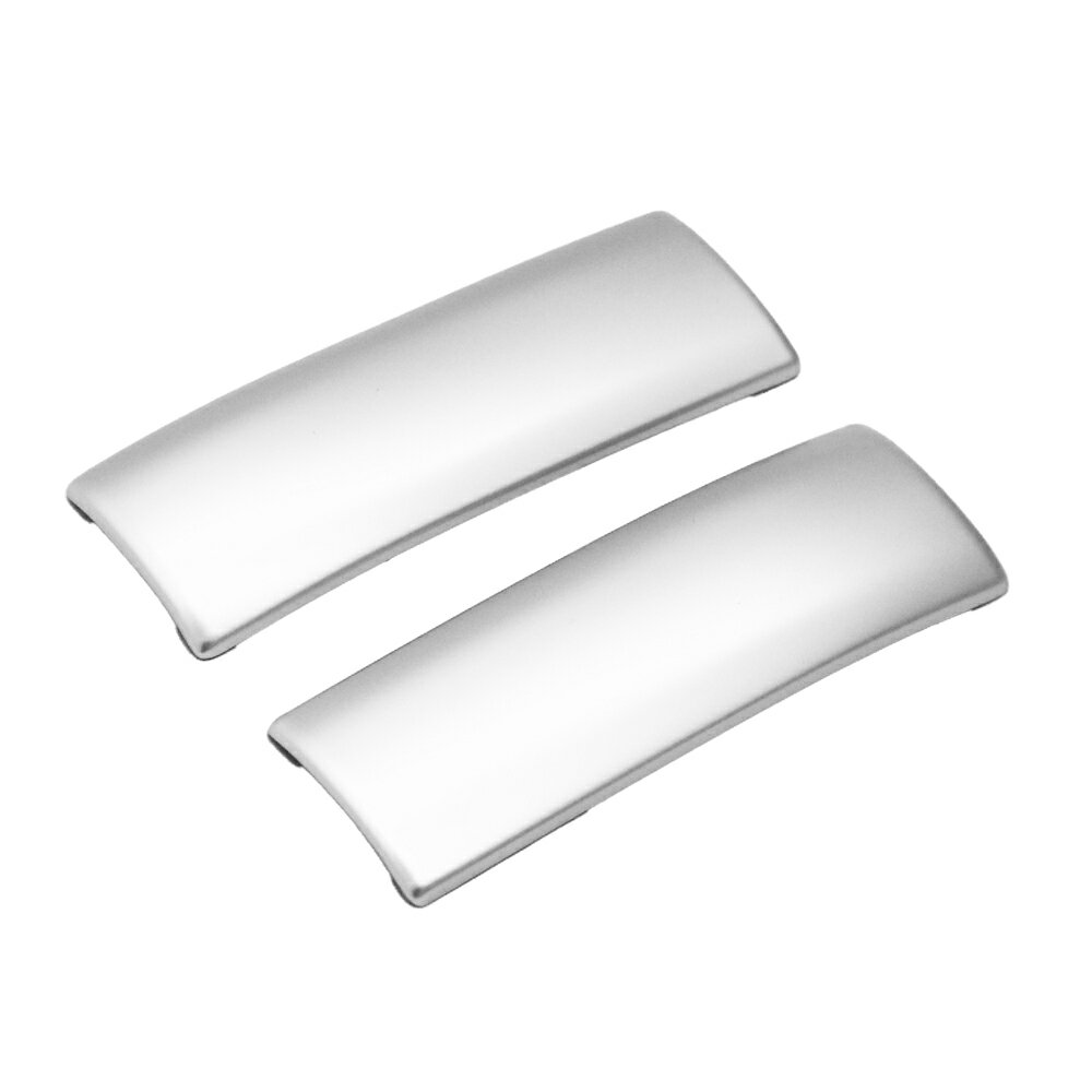 トヨタ アルファード ヴェルファイア 30 35 系 サテン シルバー インナー スライドドア ドア ハンドル カバー (2枚セット)