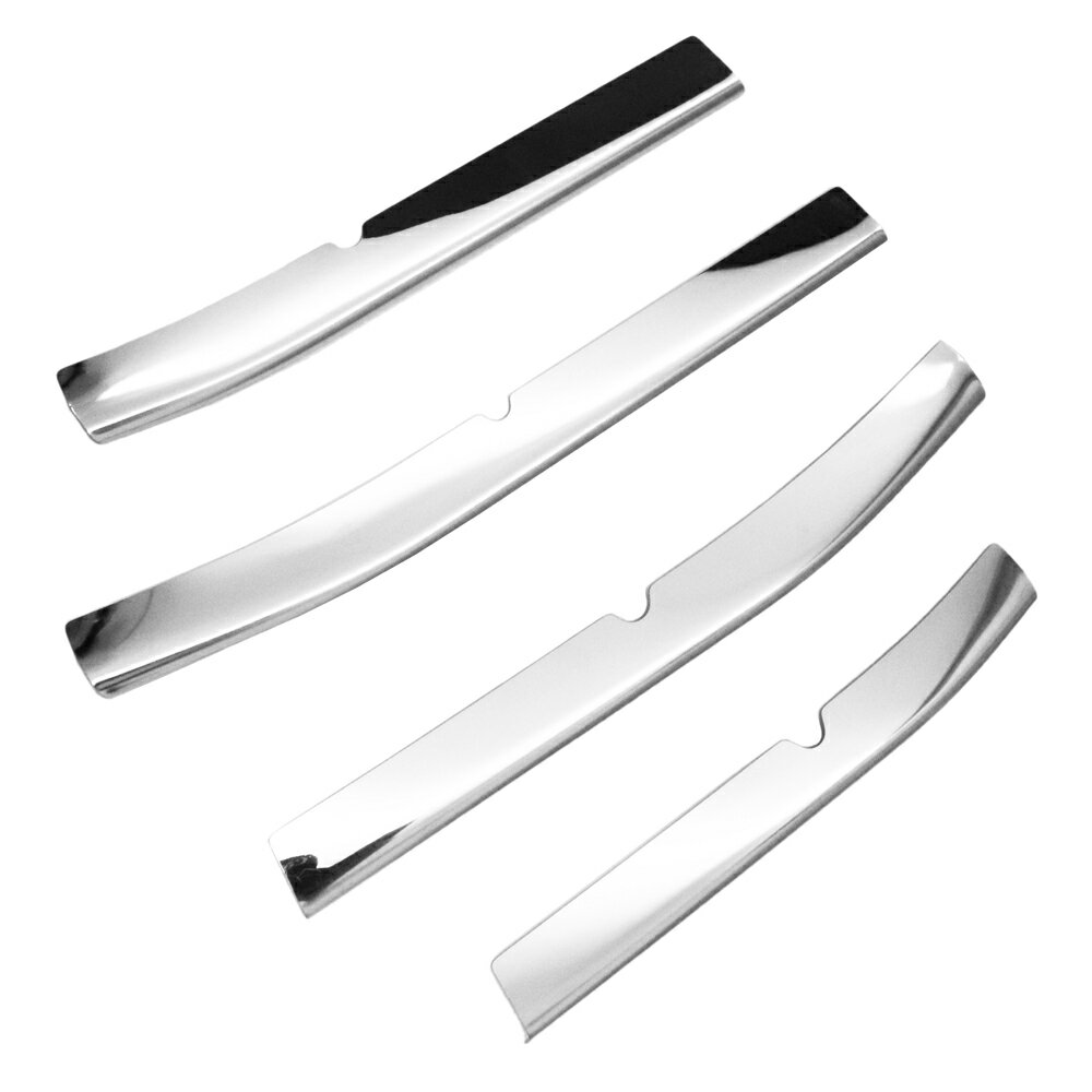 スバル ジャスティ カスタム M900F M910F 前期 鏡面 ステンレス フロント バンパー ダクト モール ガーニッシュ