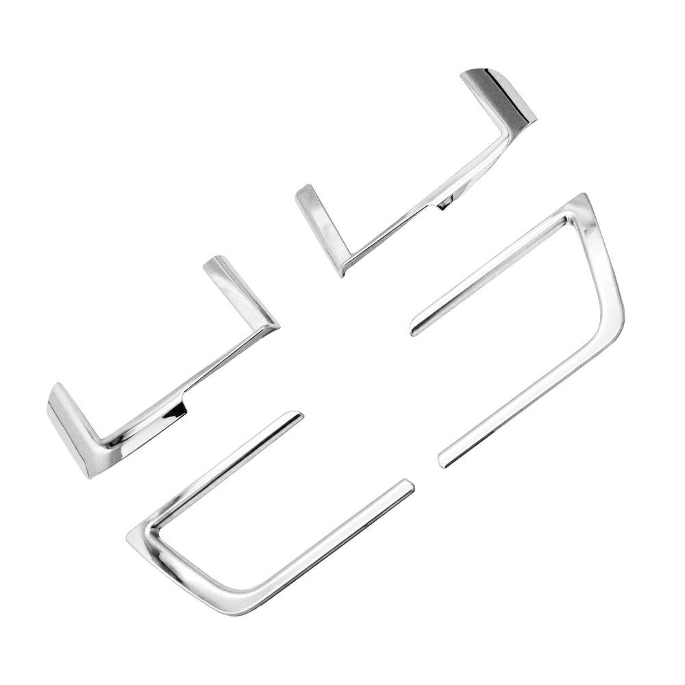 スバル ジャスティ ( カスタム 含 ) M900F M910F エアコン ガーニッシュ / カバー / トリム / 鏡面 ステンレス ＆ クローム メッキ ABS樹脂