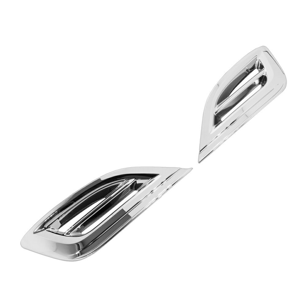 トヨタ ノア 80 85系 後期 ( ※ X グレード専用 ) クローム メッキ フォグ ランプ ライト リング リム ..