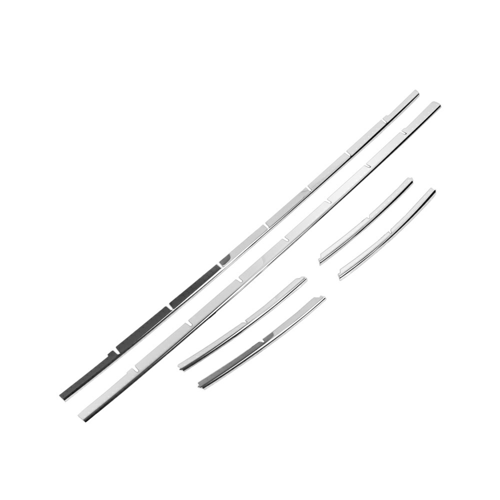 トヨタ ヴォクシー VOXY 80 85系 前期 ( ※ V グレード ) 鏡面 ステンレス バンパー ダクト モール / ガーニッシュ