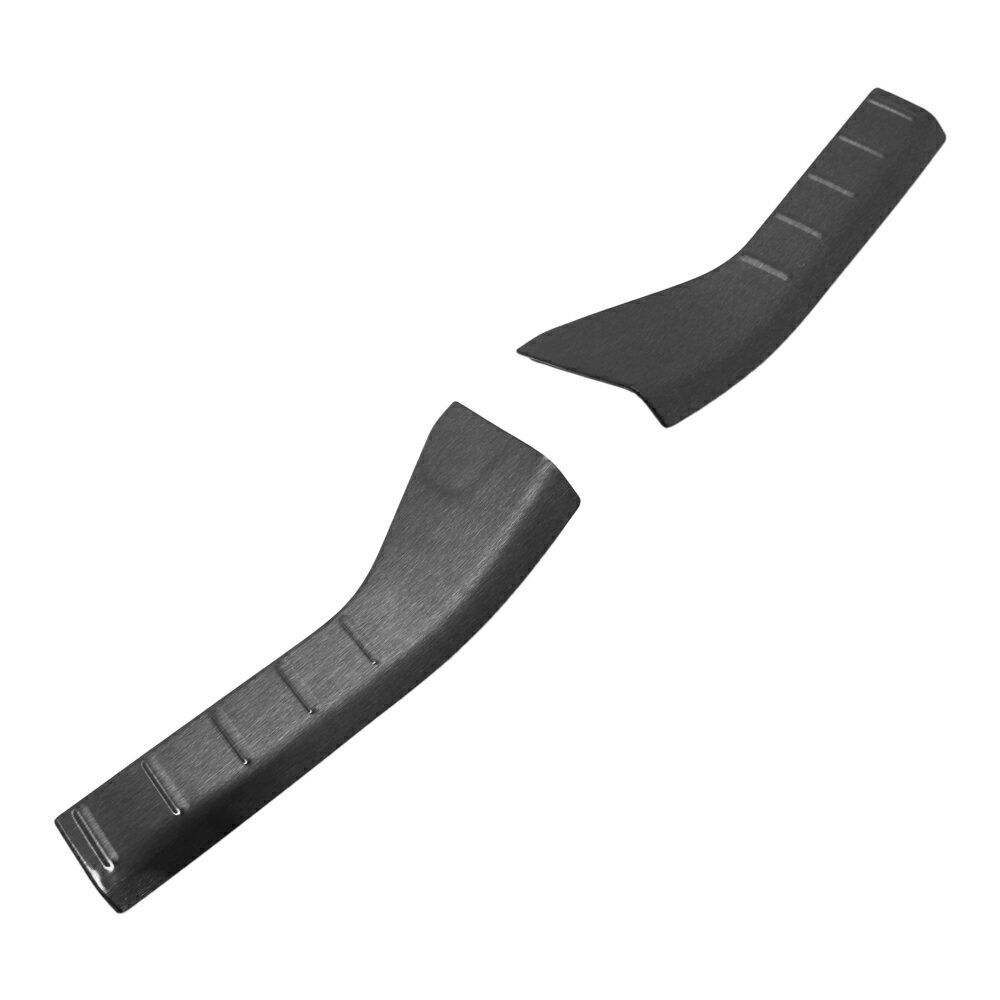 ダイハツ タント (カスタム 含) LA650S LA660S 後期 ブラック ステンレス リア ステップ ボード トランク ガード ラゲッジ プレート 内側