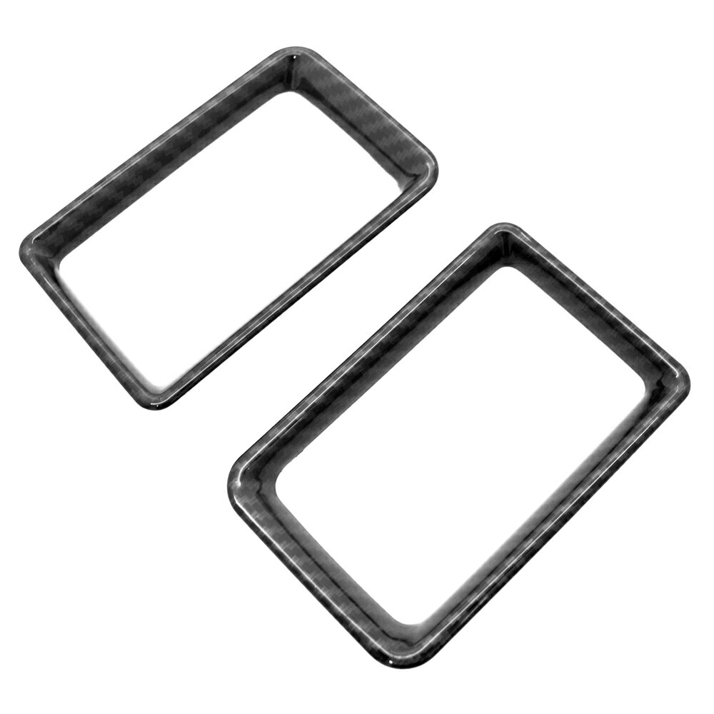 ダイハツ タント ファンクロス LA650S LA660S イミテーション カーボン サイド エアコン ダクト ガーニッシュ リング カバー TANTO