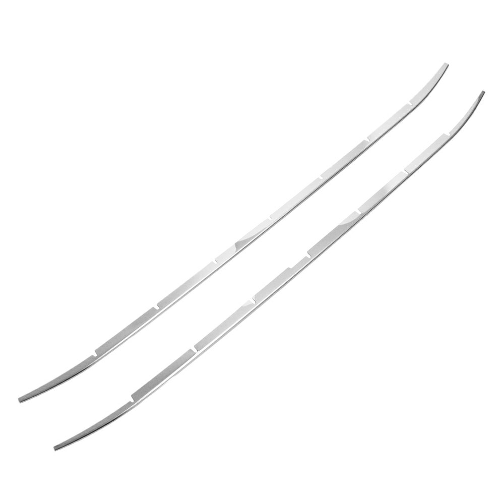 トヨタ ハイエース レジアスエース 200 系 4型 ワイド車用 鏡面 ステンレス バンパー ダクト モール ガーニッシュ