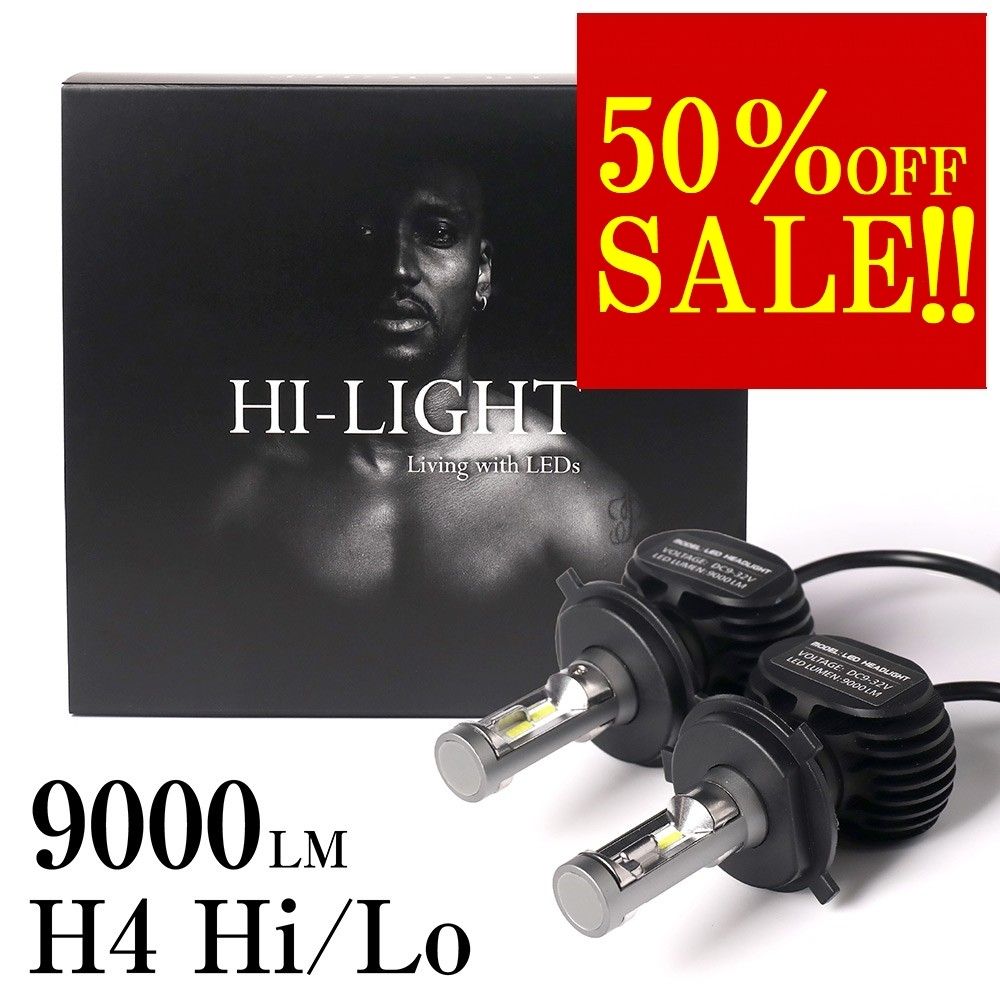 【12/3.SALE開始！超得3298円！】 That's ザッツ JD1 JD2 LEDヘッドライト H4 LED ヘッド ライト バル..