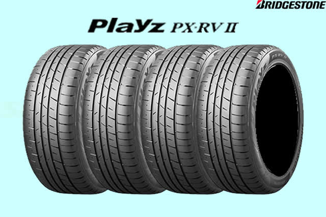 ブリヂストン プレイズPX-RV2 PX-RVII 225/60R17 99H 4本セット サマータイヤ
