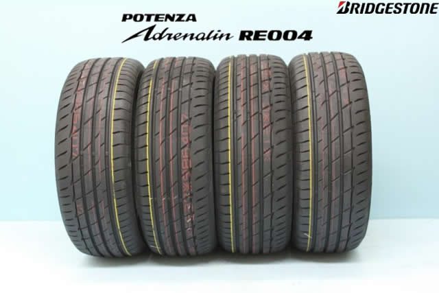 〇〇ブリヂストン ポテンザ アドレリナリンRE004　235/40R18 95W XL 4本セット