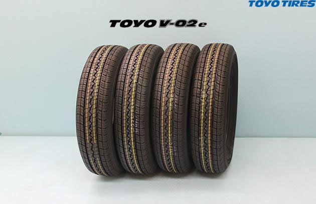 〇〇TOYO V-02eトーヨー ブイゼロツーイー　175/80R14 99/98N 4本セット 1