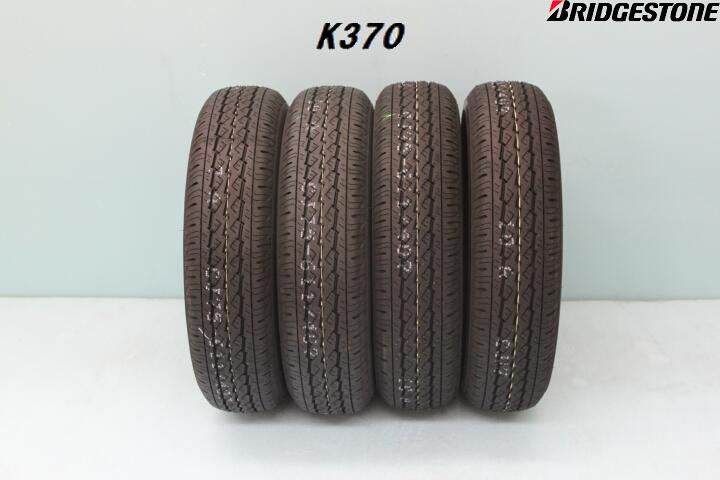 バン用タイヤ 145 80r12 新品 年製 夏タイヤです ブリヂストン 6pr 4本セット 145r12 タイヤ ホイール 80 78n 相当 K305 145r12 6prの代替え品です カーパーツマルケイ店 6pr 4本セット 80 78n K370 Lt 送料無料 沖縄は除く