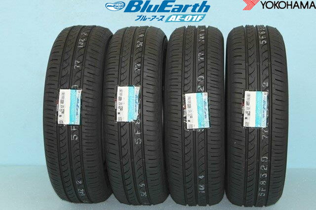 〇〇 YOKOHAMA ヨコハマ ブルーアース AE01F　165/70R14 81S 4本セット