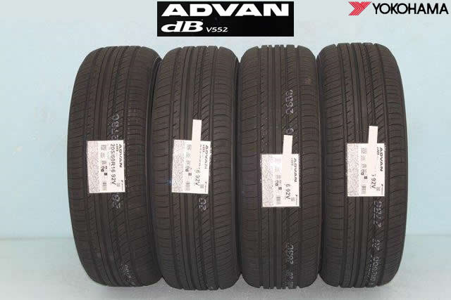 〇〇ヨコハマ アドバン dB V552A　215/55R16 93W 4本セット