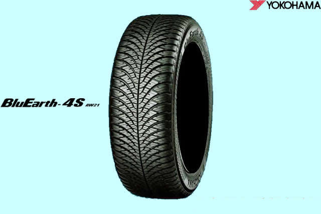 〇〇 YOKOHAMA ヨコハマ ブルーアース4S AW21オールシーズンタイヤ　195/50R19 88H