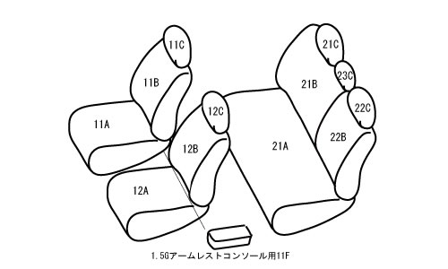 【送料無料】【T364】カローラルミオン [H22/1-H27/12][NZE151N/ZRE154N] ワイルドステッチアルファ Bellezza ベレッツァ シートカバー 車 防水 汚れ防止 レザー調 かわいい おしゃれ 運転席 助手席 後部座席 セット 2