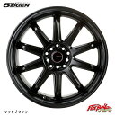 送料無料 ゴジゲン ファイアーボール ダブルアール 9J-17 +35 5H-114.3 5ZIGEN FIREBALL RR (MBK) (17インチ) 5H114.3 9J+35 (1本/2本/4本)