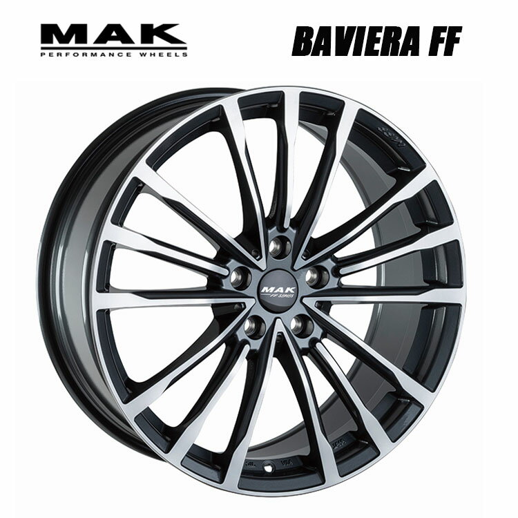 ̵  ޥå Хӥ FF 8.5J-19 +25 5H-112 MAK BAVIERA FF (19) 5H112 8.5J+25 (1/2/4)