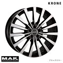 送料無料 マック クローネ 8.5J-20 +29 5H-112 KRONE (20インチ) 5H112 8.5J+29【1本単品 新品】