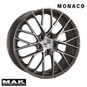 送料無料 マック モナコ 11J-19 +50 5H-130 MONACO (19インチ) 5H130 11J+50【2本セット 新品】