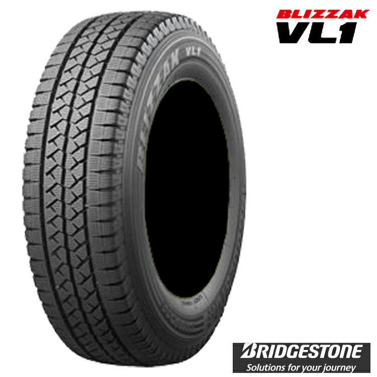 送料無料 ブリヂストン ブリザック ブイエルワン (1本/2本/4本) バン・小型トラック／バス用タイヤ BRIDGESTONE BLIZZAK VL1 175/R14 175 14 (14インチ)