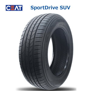 送料無料 シアット スポーツドライブ SUV (1本/2本/4本) サマータイヤ CEAT SportDrive SUV 255/45R20 255 45 20 (20インチ)