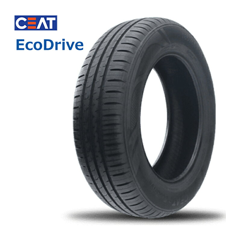 送料無料 シアット エコドライブ (1本/2本/4本) サマータイヤ CEAT EcoDrive 195/60R15 88H (15インチ)