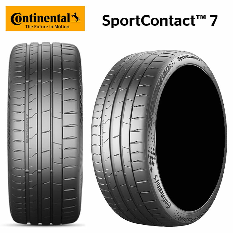 265/40R19 102(Y) XL FR (1本/2本/4本)送料無料 コンチネンタル サマータイヤ Continental SportContact7 スポーツコンタクト 7 (19インチ)