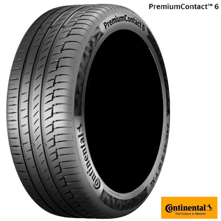 送料無料 コンチネンタル プレミアム・コンタクト 6 (1本/2本/4本) 承認タイヤ CONTINENTAL PremiumContact6 235/55R18 100V VOL (18インチ)