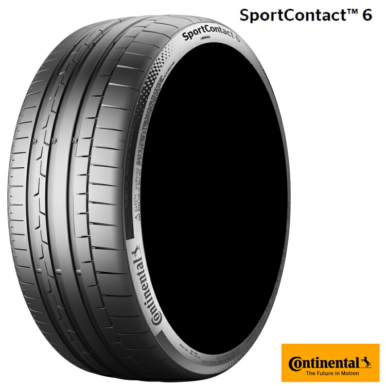 送料無料 コンチネンタル スポーツコンタクト 6 (1本/2本/4本) 承認タイヤ CONTINENTAL SportContact6 255/35R19 96(Y) XL FR * (19インチ)