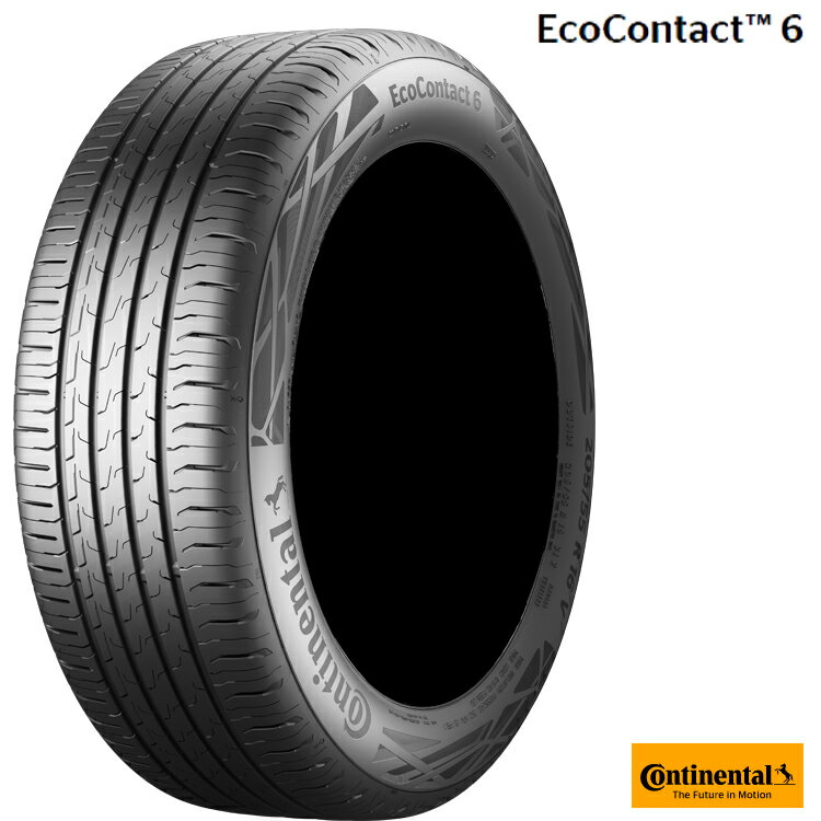 送料無料 コンチネンタル エココンタクト 6 (1本/2本/4本) 承認タイヤ CONTINENTAL EcoContact6 225/45R19 96W XL SSR ☆ (19インチ)