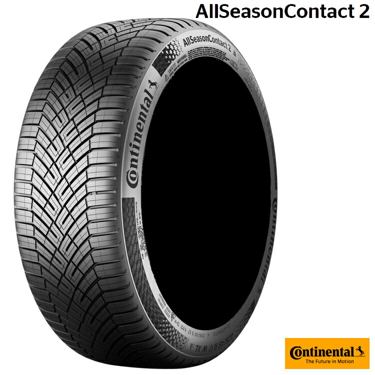 送料無料 コンチネンタル オールシーズンコンタクトツー (1本/2本/4本) オールシーズンタイヤ CONTINENTAL AllSeasonContact2 225/65R17 106V XL M+S 3PMSF (17インチ)