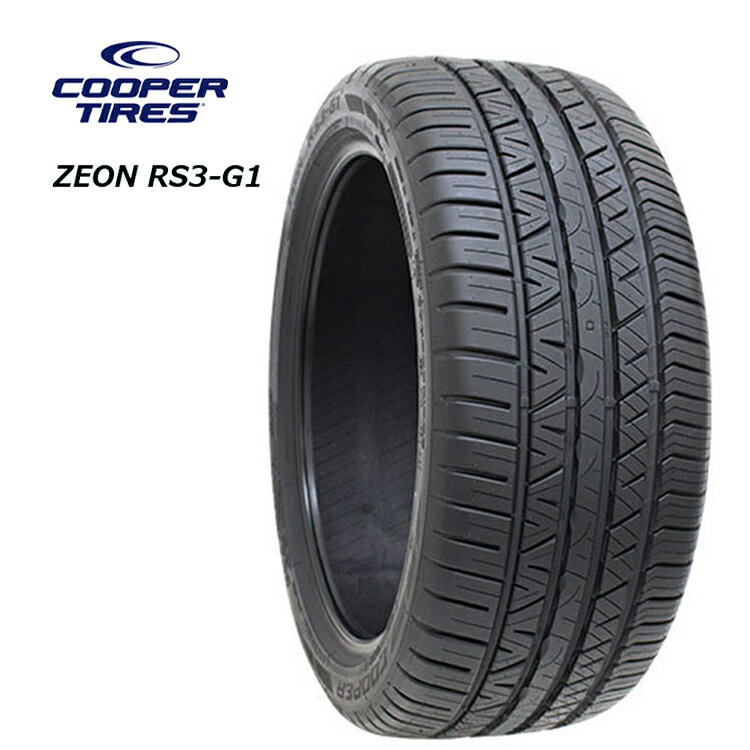 送料無料 クーパー ズィオン RS3-G1 (1本/2本/4本) サマータイヤ COOPER ZEON RS3-G1 225/40R18 92Y XL (18インチ)