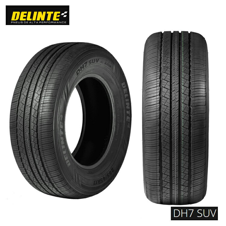 送料無料 デリンテ ディーエイチセブン エスユーブイ (1本/2本/4本) 夏 サマータイヤ DELINTE DH7SUV 225/60R17 225 60 17 (17インチ)