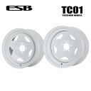 送料無料 ESB CLS TC01 鉄チンホイール 8J-15 ±0 6H-139.7 CLS TC01 TECCHIN WHEEL (15インチ) 6H139.7 8J±0【1本単品 新品】