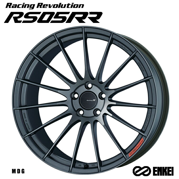 送料無料 エンケイ レーシングレボリューション RS05RR 10.5J-18 +23 5H-120 Racing Revolution RS05RR..