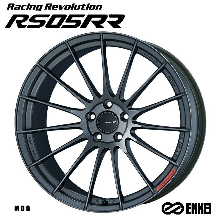 送料無料 エンケイ レーシングレボリューション RS05RR 11J-18 +30 5H-120 Racing Revolution RS05RR (..