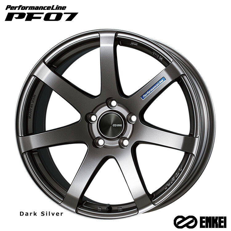 送料無料 エンケイ パフォーマンスライン ピーエフゼロナナ 9.5J-19 +45 5H-114.3 ENKEI PerformanceLine PF07 (DS) (19インチ) 5H114.3 9.5J+45 (1本/2本/4本)