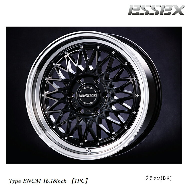 送料無料 エセックス エセックス ENCM 18インチ 7.5J-18 +42 6H-139.7 新品 ESSEX Type ENCM 18 【1PC】 (18インチ) 6H139.7 7.5J+42 (1本/2本/4本)
