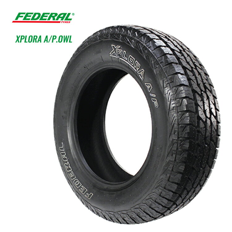 送料無料 フェデラル エクスプローラー A/P.OWL 245/65R17 107S 【1本単品 新品】 サマータイヤ FEDERAL XPLORA A/P.OWL (17インチ)