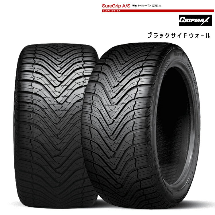 ̵ åץޥå 奢å  (1/2/4) 륷 GRIPMAX SureGrip A/S M+S (BSW) 225/45R19 225 45 19 (19)