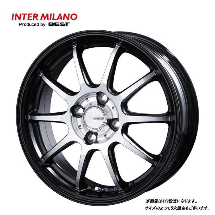 送料無料 インターミラノ インフィニティ F10 7J-17 +48 5H-114.3 INFINITY F10 (17インチ) 5H114.3 7J+48【4本セット 新品】