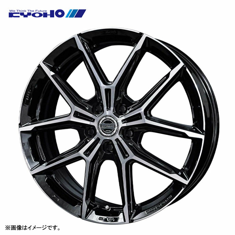 【楽天スーパーセール 12/4 20:00〜】送料無料 共豊 スマック+EK M1 4.5J-15 +45 4H-100 新品 KYOHO SMACK+EK M1 (15インチ) 4H100 4.5J+45 (1本/2本/4本)