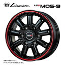 送料無料 レアマイスター エルエムジーMOS-9 7J-17 +40 5H-114.3 LMG MOS-9 (17インチ) 5H114.3 7J+40 (1本/2本/4本)(2)