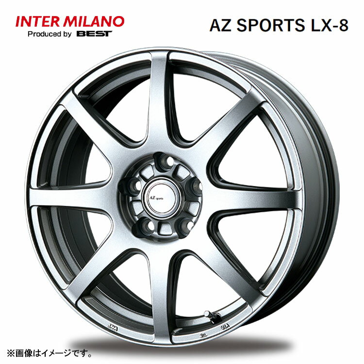 ̵ 󥿡ߥ åȥݡ LX-8 5J-14 +38 4H-100  INTER MILANO AZ SPORTS LX-8 (14) 4H100 5J+38 (1/2/4)