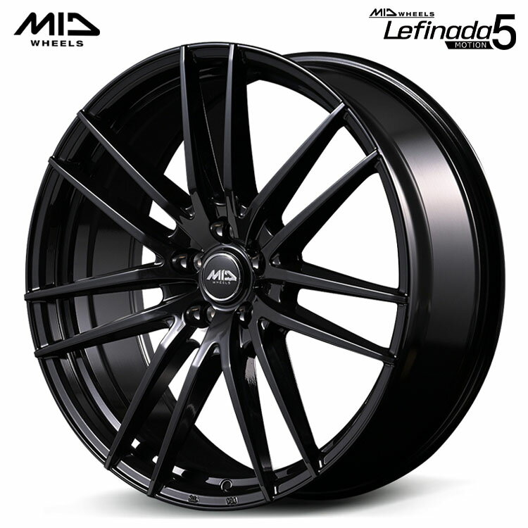 送料無料 MIDホイール レフィナーダ モーション5 8.5J-20 +45 5H-114.3 新品 MID WHEELS Lefinada MOTION 5 (20インチ) 5H114.3 8.5J+45 (1本/2本/4本)