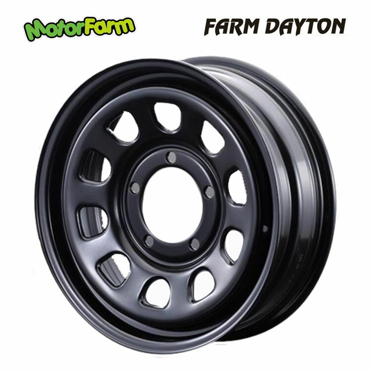 送料無料 モーターファーム FRAM DAYTONA 5.5J-16 +20 5H-139.7 FRAM DAYTONA (16インチ) 5H139.7 5.5J+20【1本単品 新品】