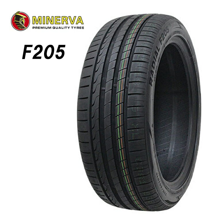 送料無料 ミネルバ F205 (1本/2本/4本) サマータイヤ MINERVA F205 245/35R20 245 35 20 (20インチ)